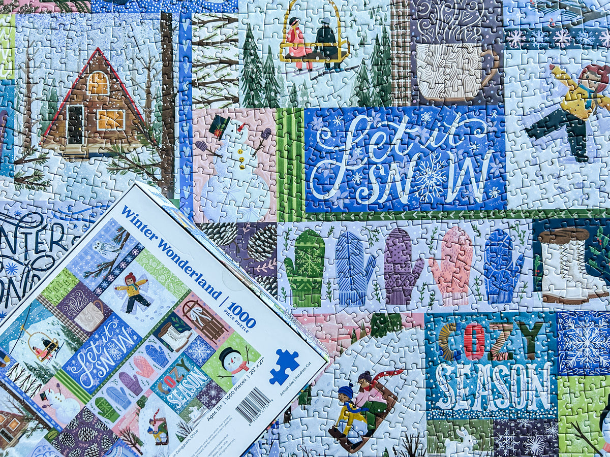 Winter Wonderland 1000 Pc Puzzle *BOX MISPRINT*