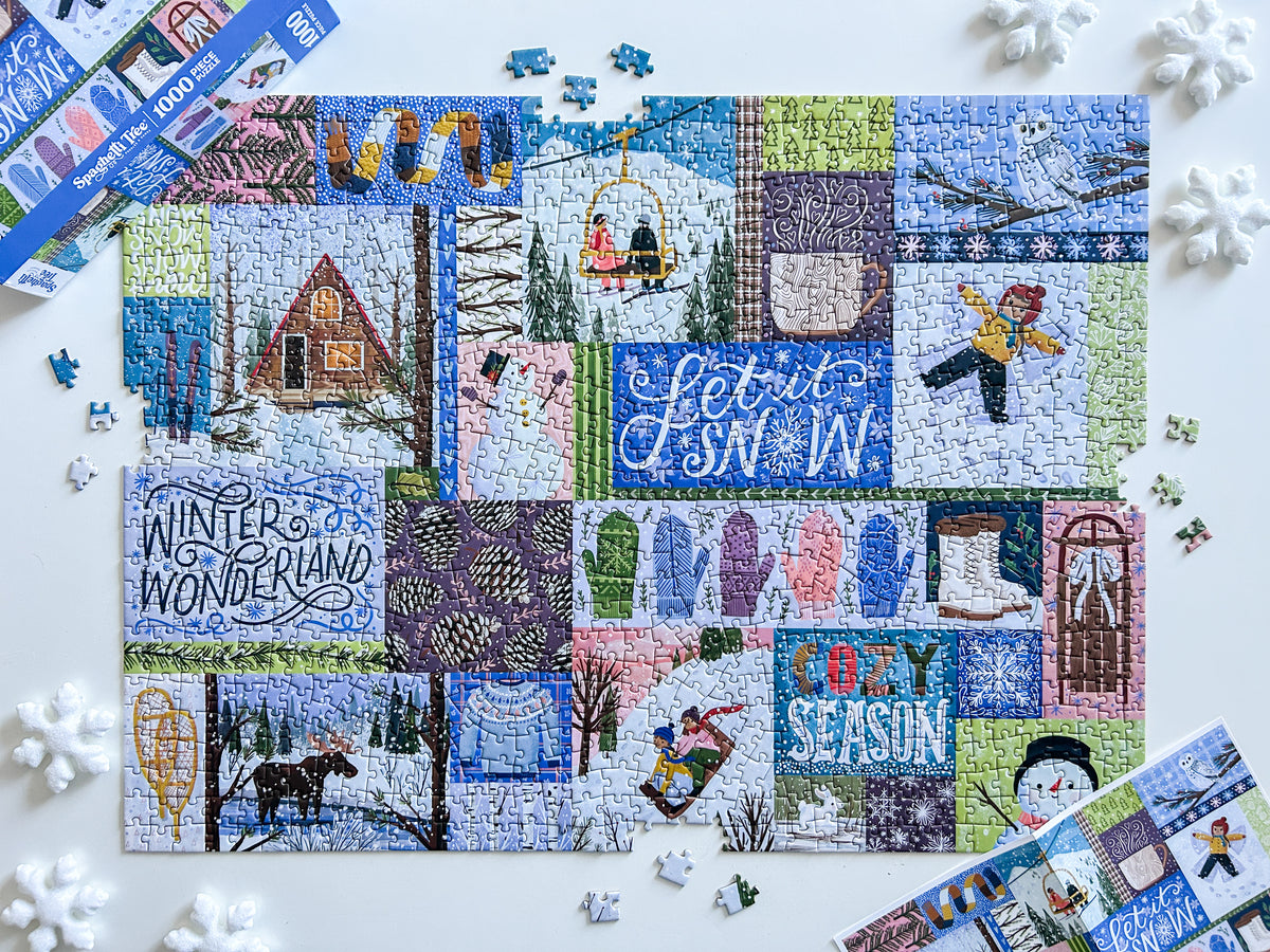Winter Wonderland 1000 Pc Puzzle *BOX MISPRINT*