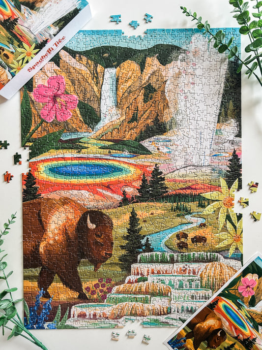 Yellowstone 1000 Pc Puzzle