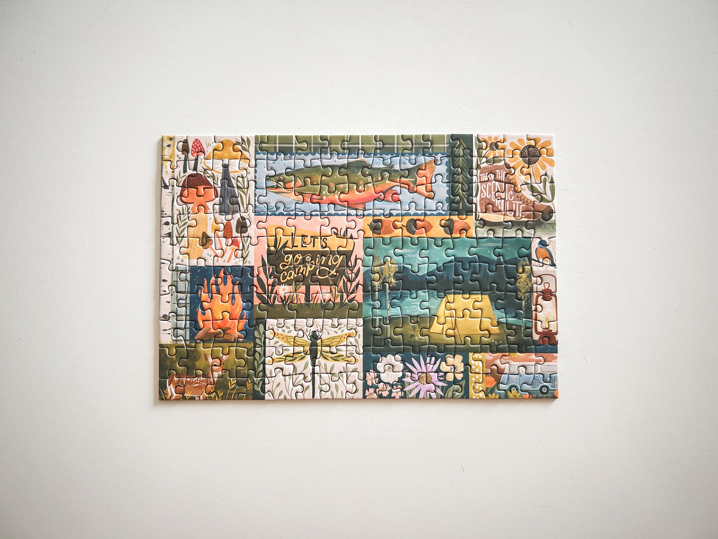 Let's Go Camping 150 Pc Mini Puzzle