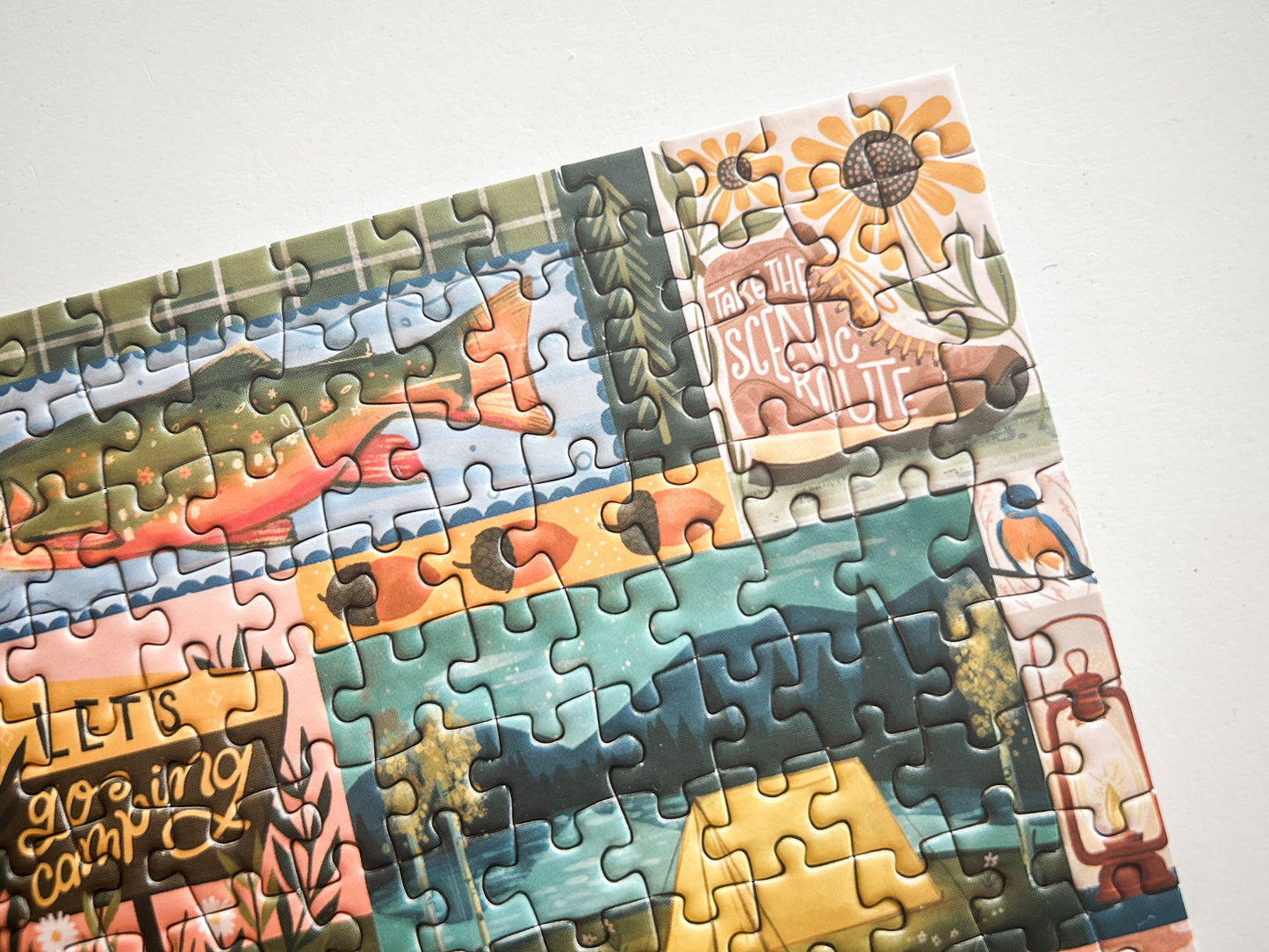 Let's Go Camping 150 Pc Mini Puzzle