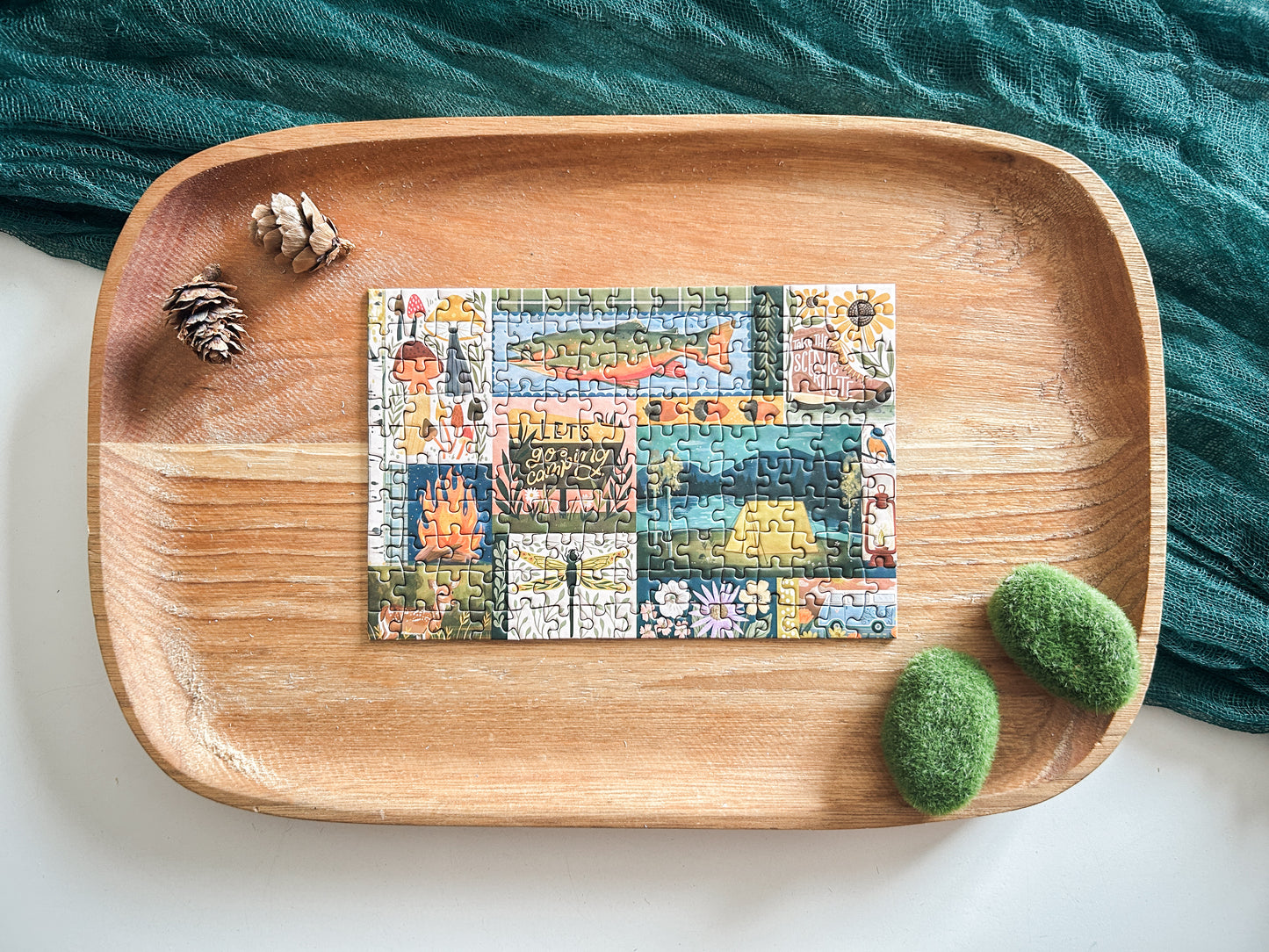 Let's Go Camping 150 Pc Mini Puzzle