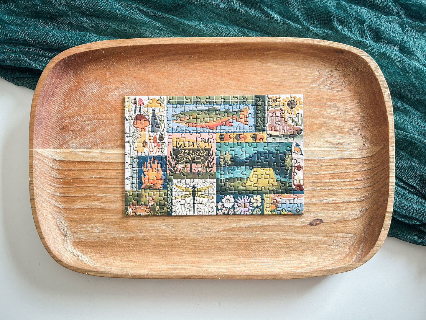 Let's Go Camping 150 Pc Mini Puzzle