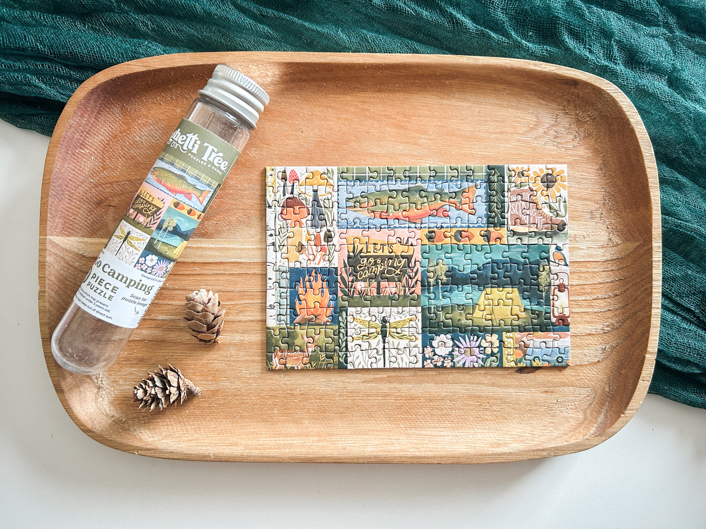 Let's Go Camping 150 Pc Mini Puzzle