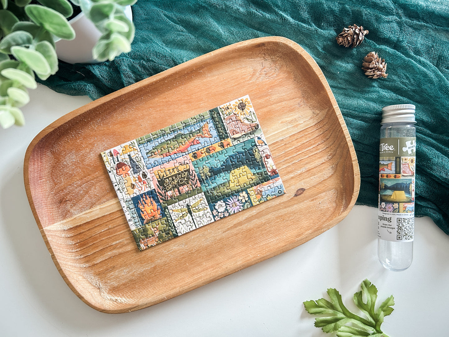 Let's Go Camping 150 Pc Mini Puzzle