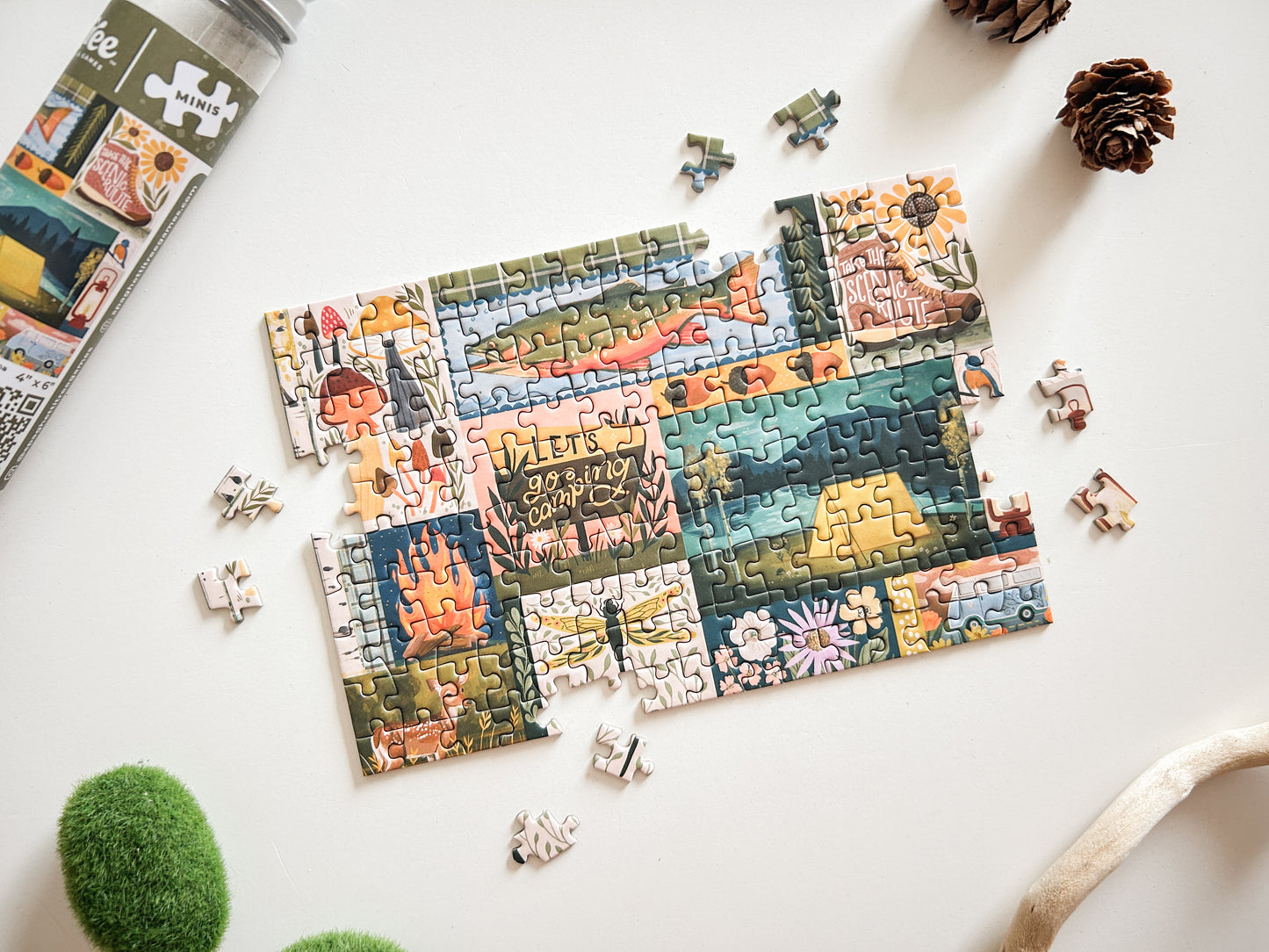 Let's Go Camping 150 Pc Mini Puzzle