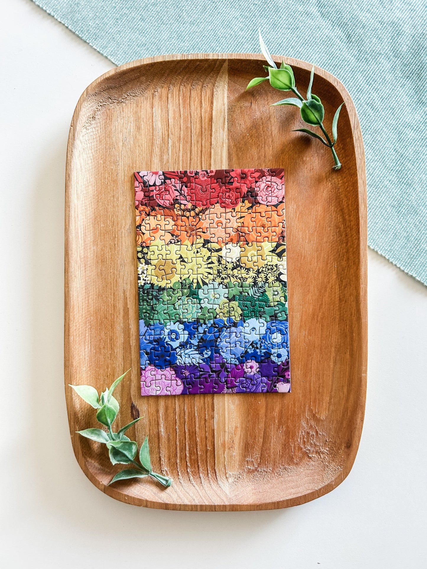 Rainbow Garden 150 Pc Mini Puzzle