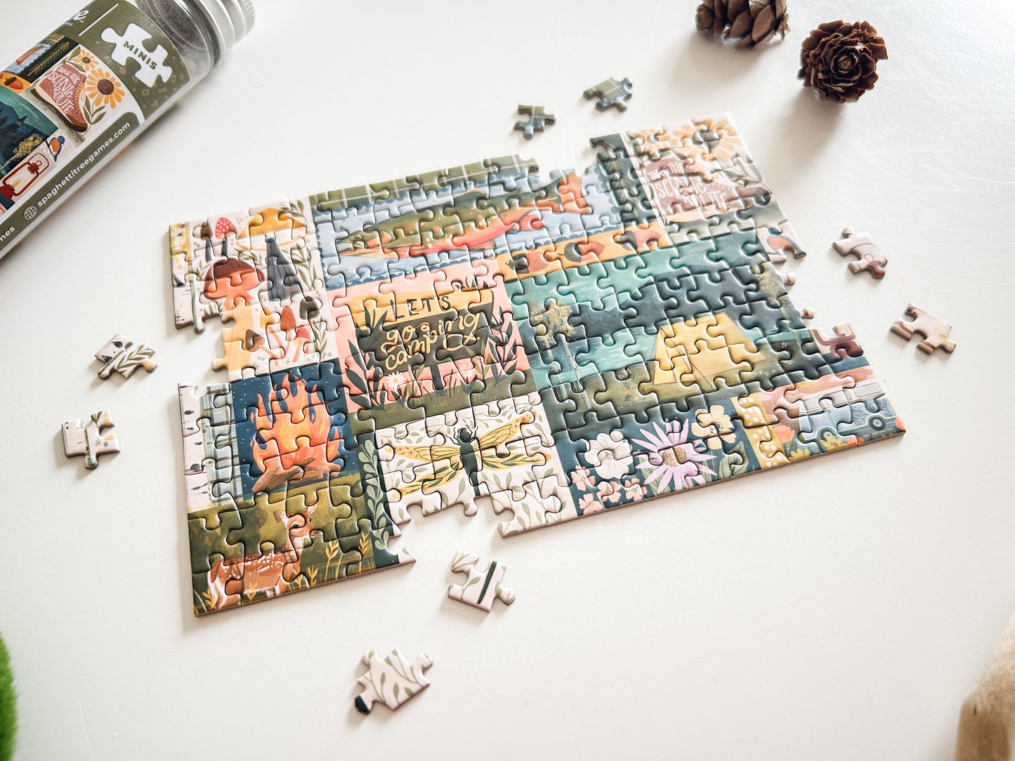 Let's Go Camping 150 Pc Mini Puzzle