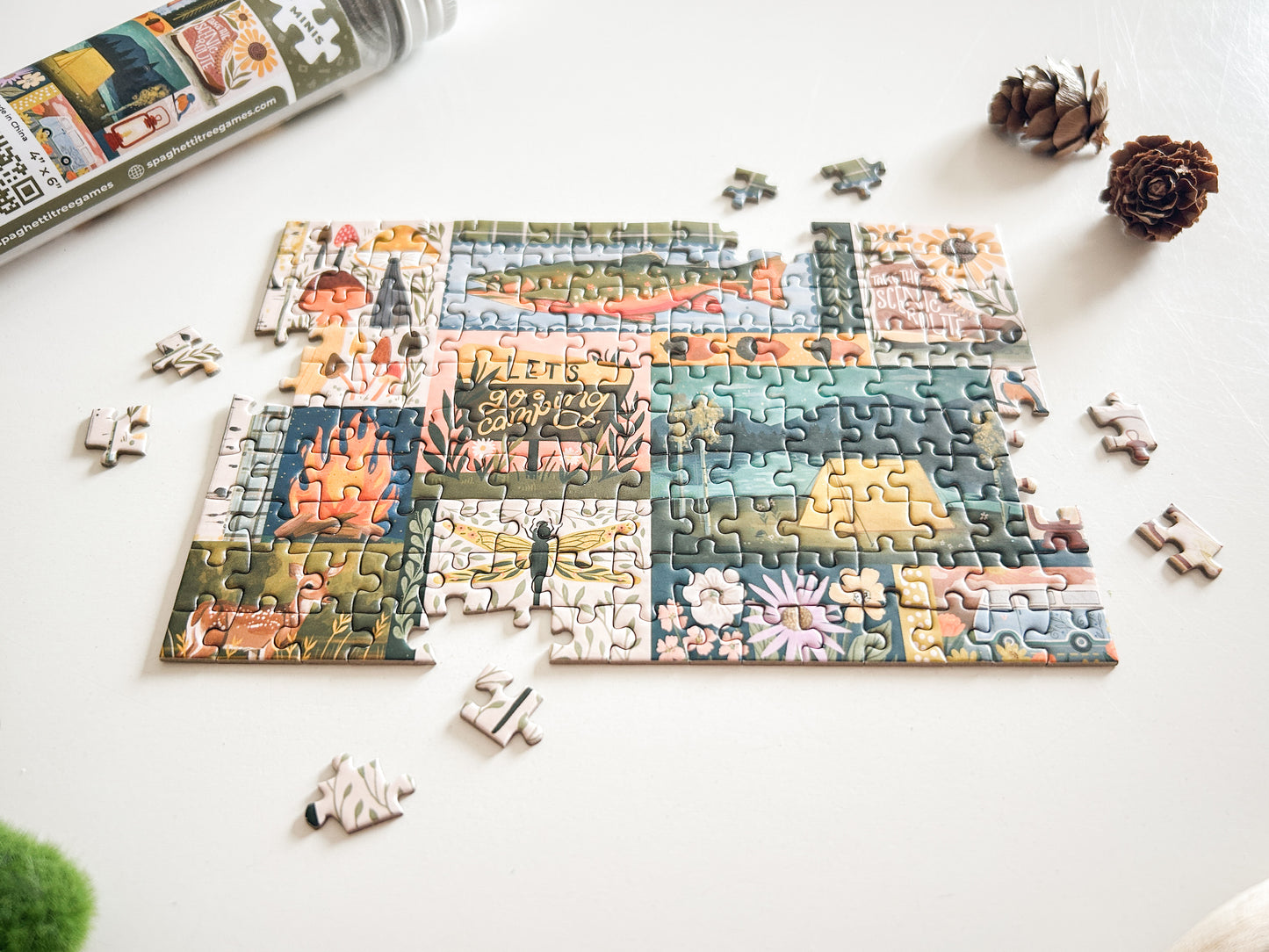 Let's Go Camping 150 Pc Mini Puzzle