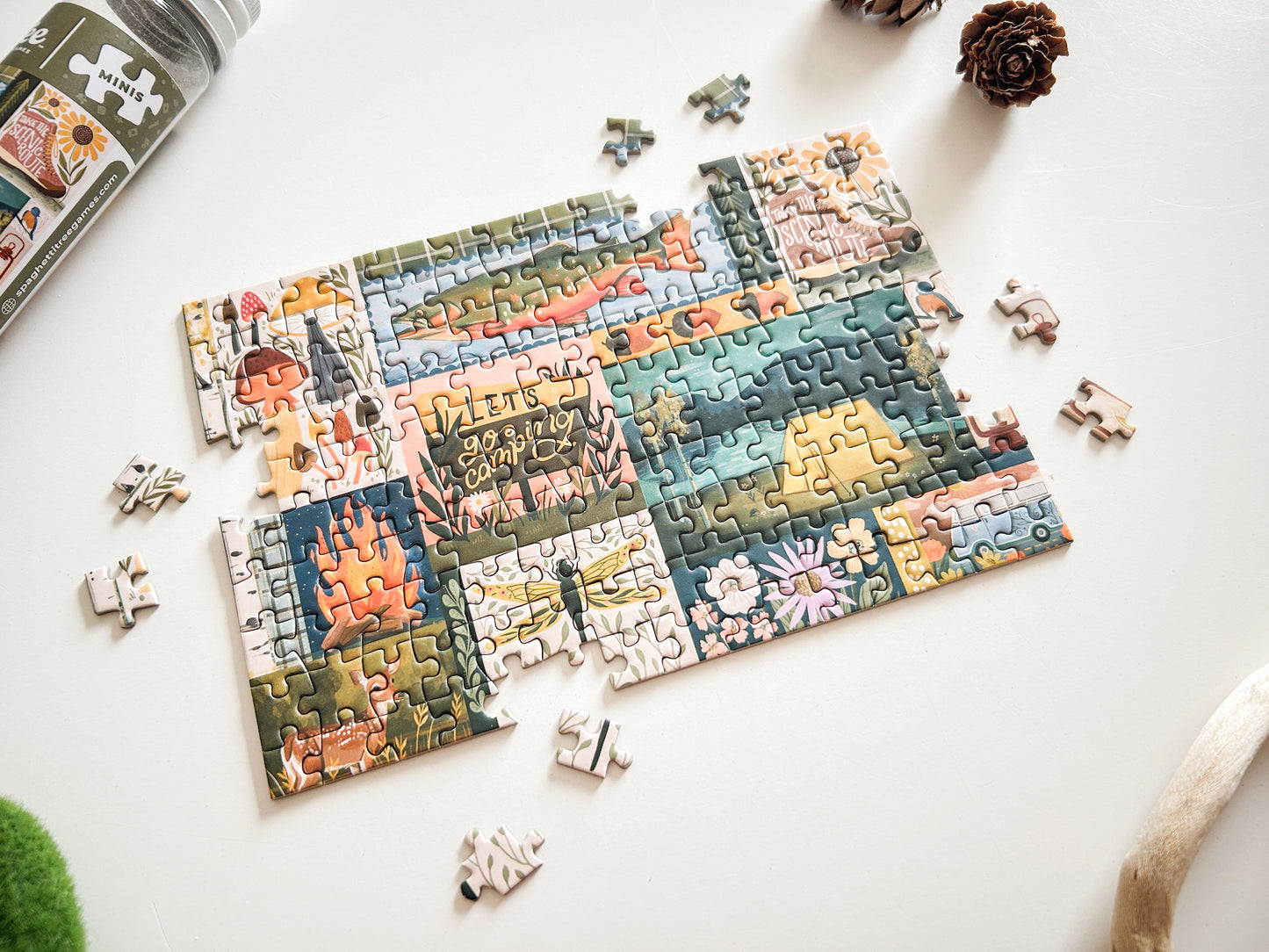 Let's Go Camping 150 Pc Mini Puzzle