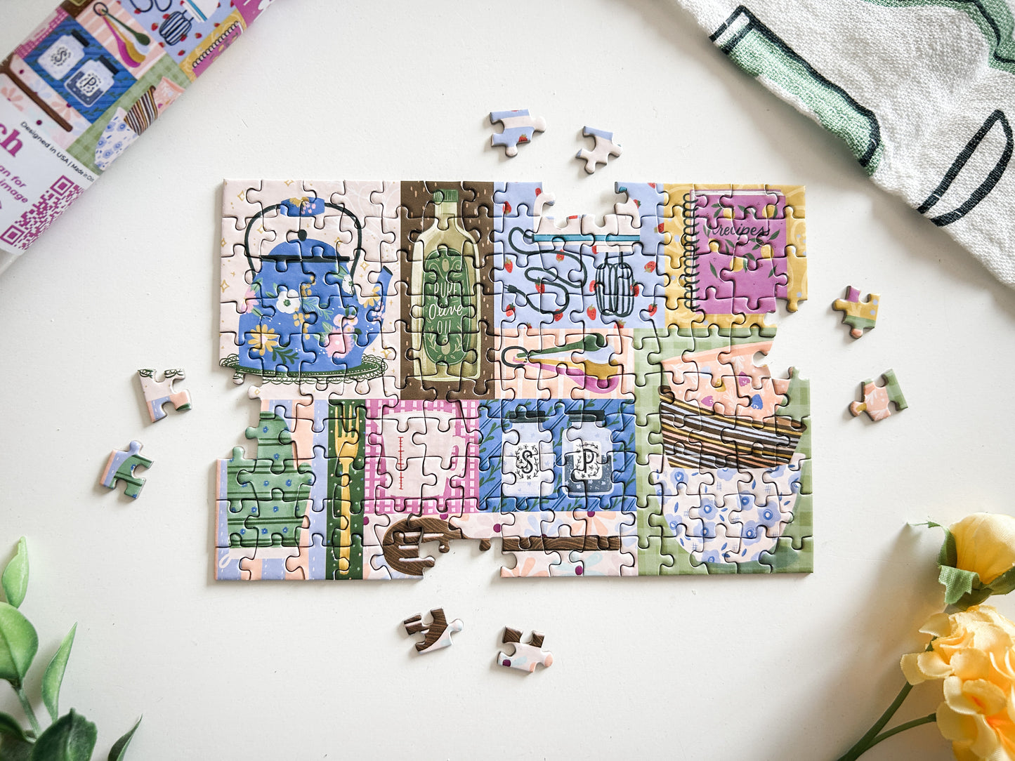 From Scratch 150 Pc Mini Puzzle