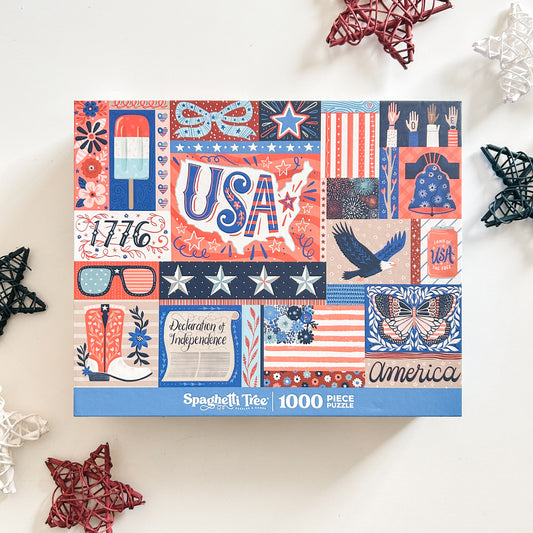 *PREORDER* Red, White & Blue 1000 Pc Puzzle