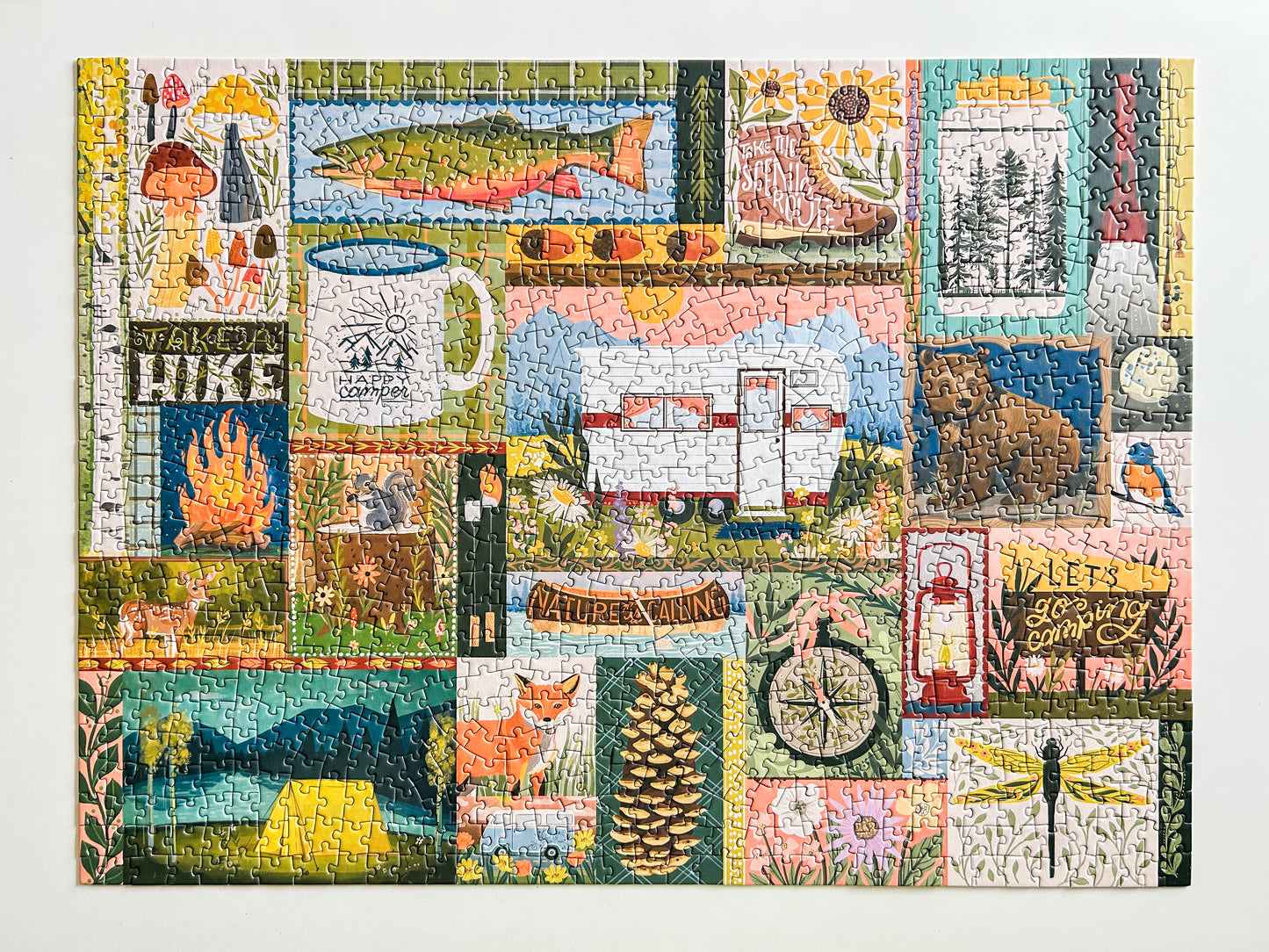 Let's Go Camping 1000 Pc Puzzle