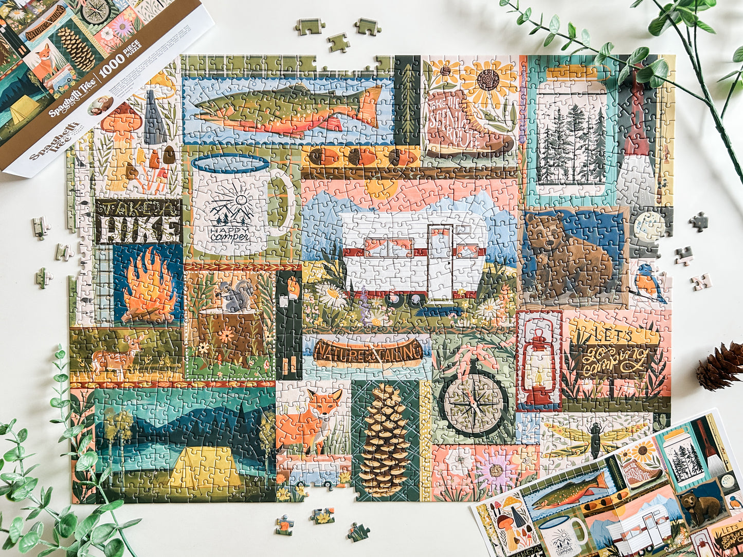 Let's Go Camping 1000 Pc Puzzle