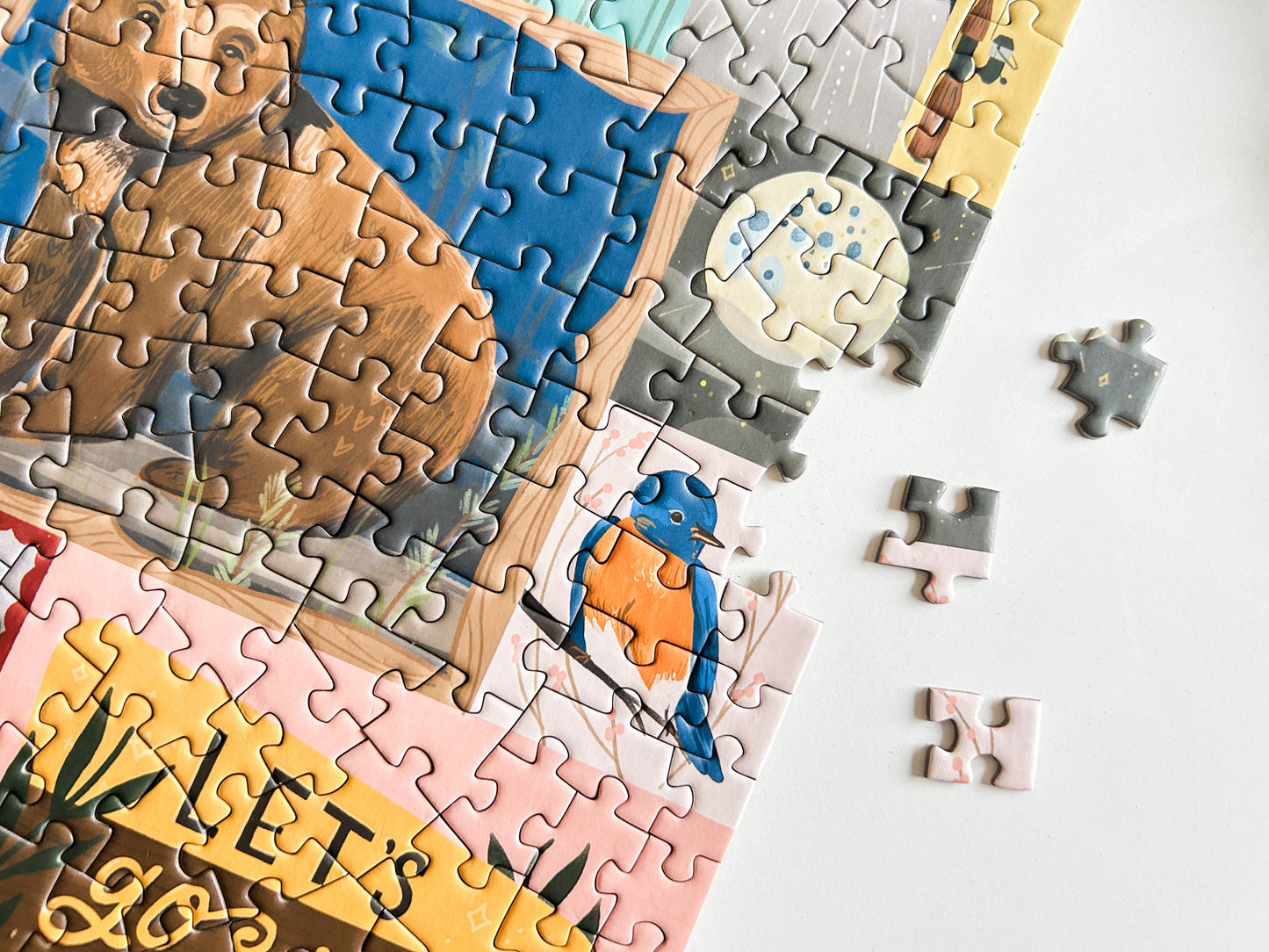Let's Go Camping 1000 Pc Puzzle