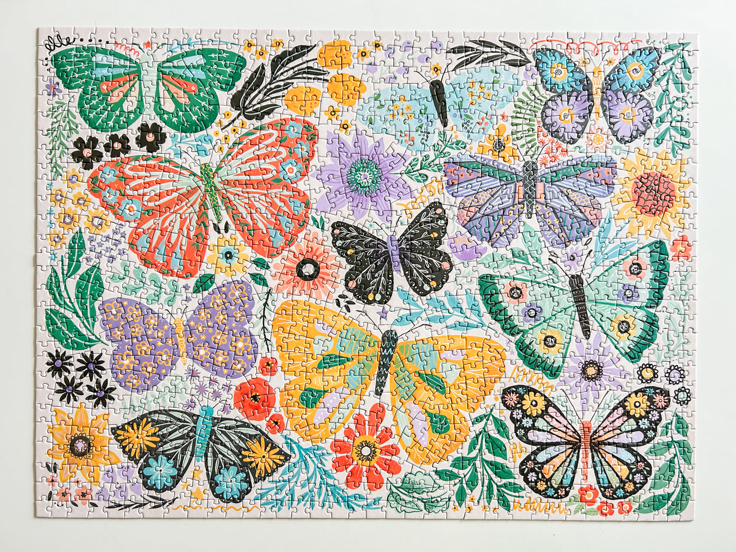 Butterfly Bouquet 1000 Pc Puzzle