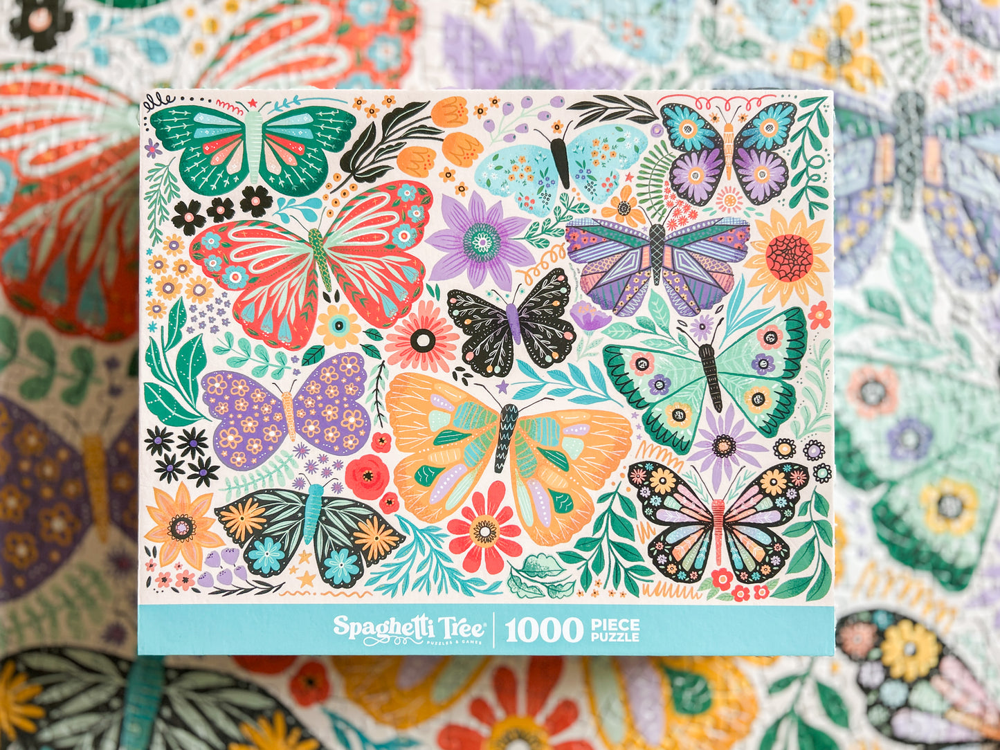Butterfly Bouquet 1000 Pc Puzzle