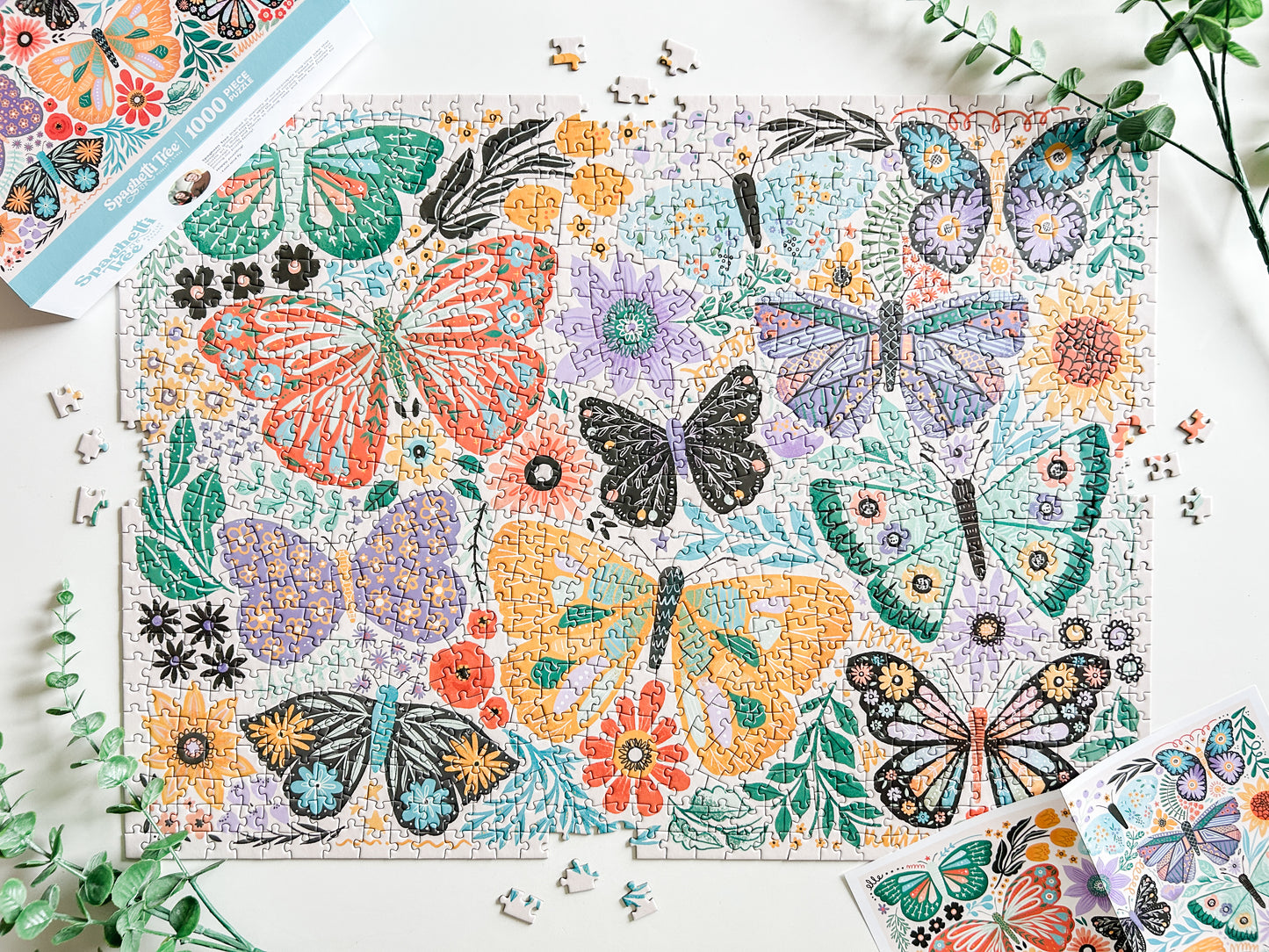Butterfly Bouquet 1000 Pc Puzzle