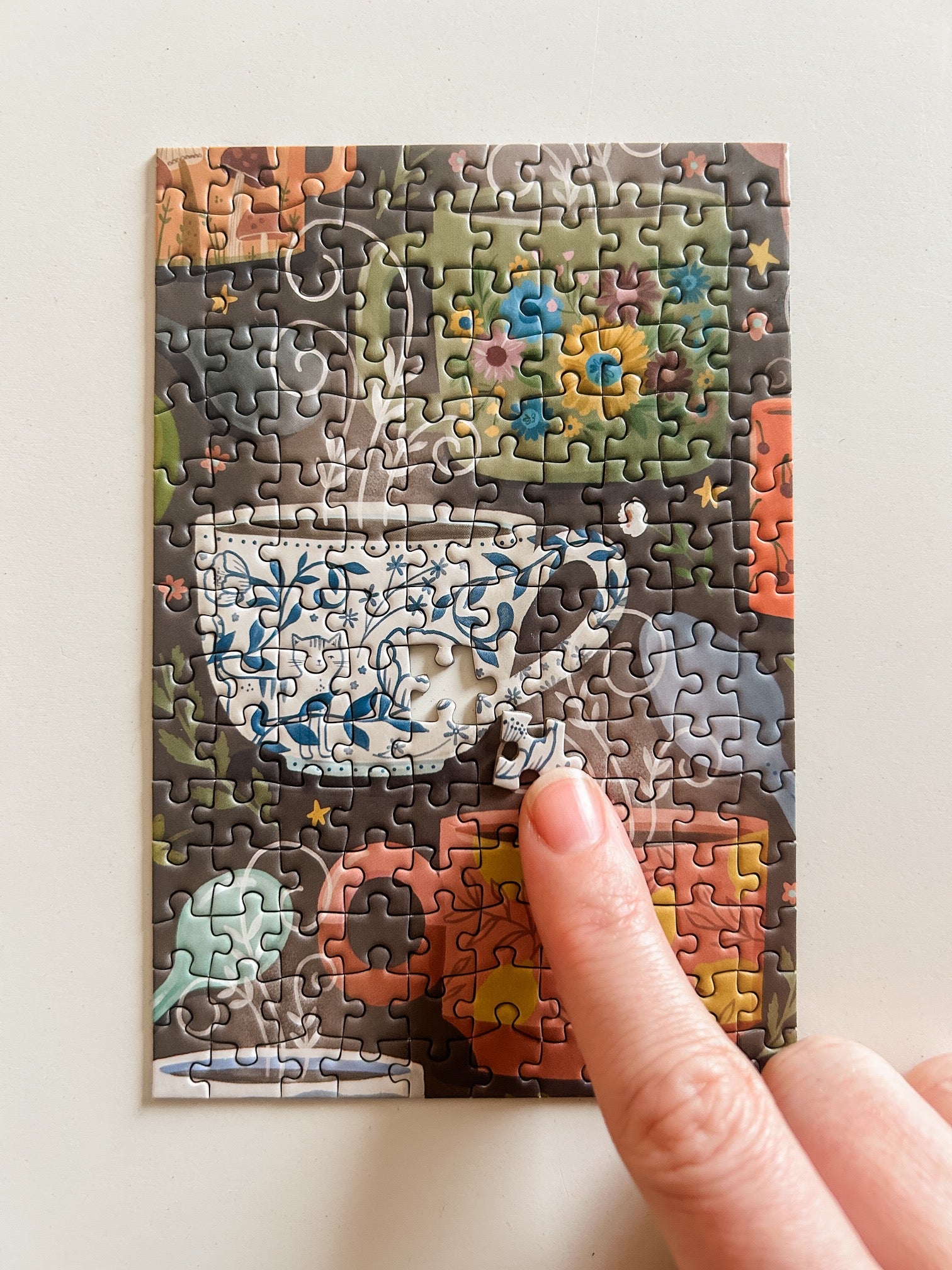 Sip and Savor 150 Pc Mini Puzzle – Spaghetti Tree Puzzles and Games