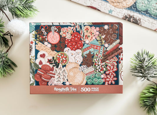 Christmas Cookies 500 Piece Puzzle