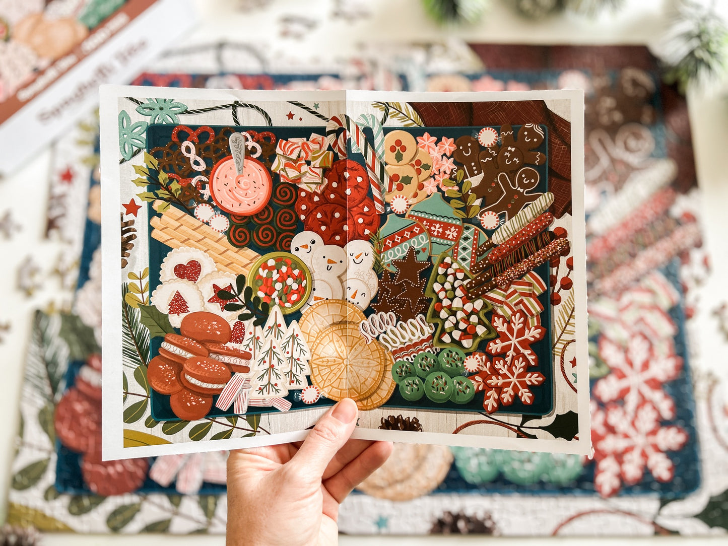 Christmas Cookies 500 Piece Puzzle