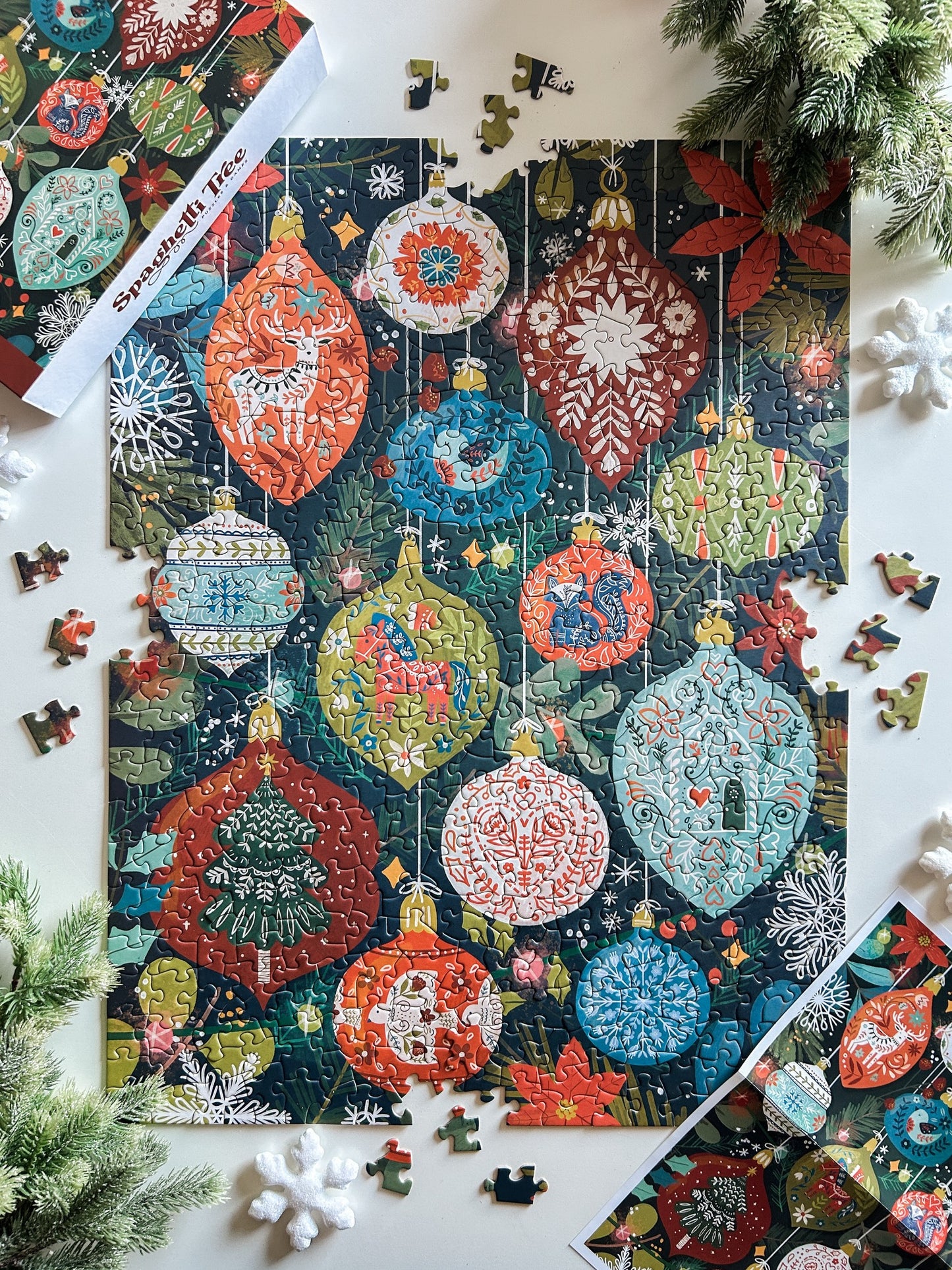 Yuletide Gleam 500 Pc Puzzle