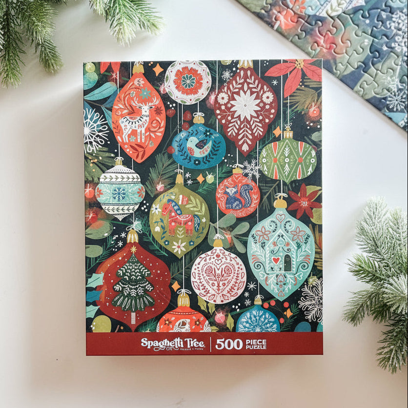 Yuletide Gleam 500 Pc Puzzle