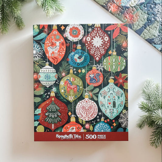 Yuletide Gleam 500 Pc Puzzle
