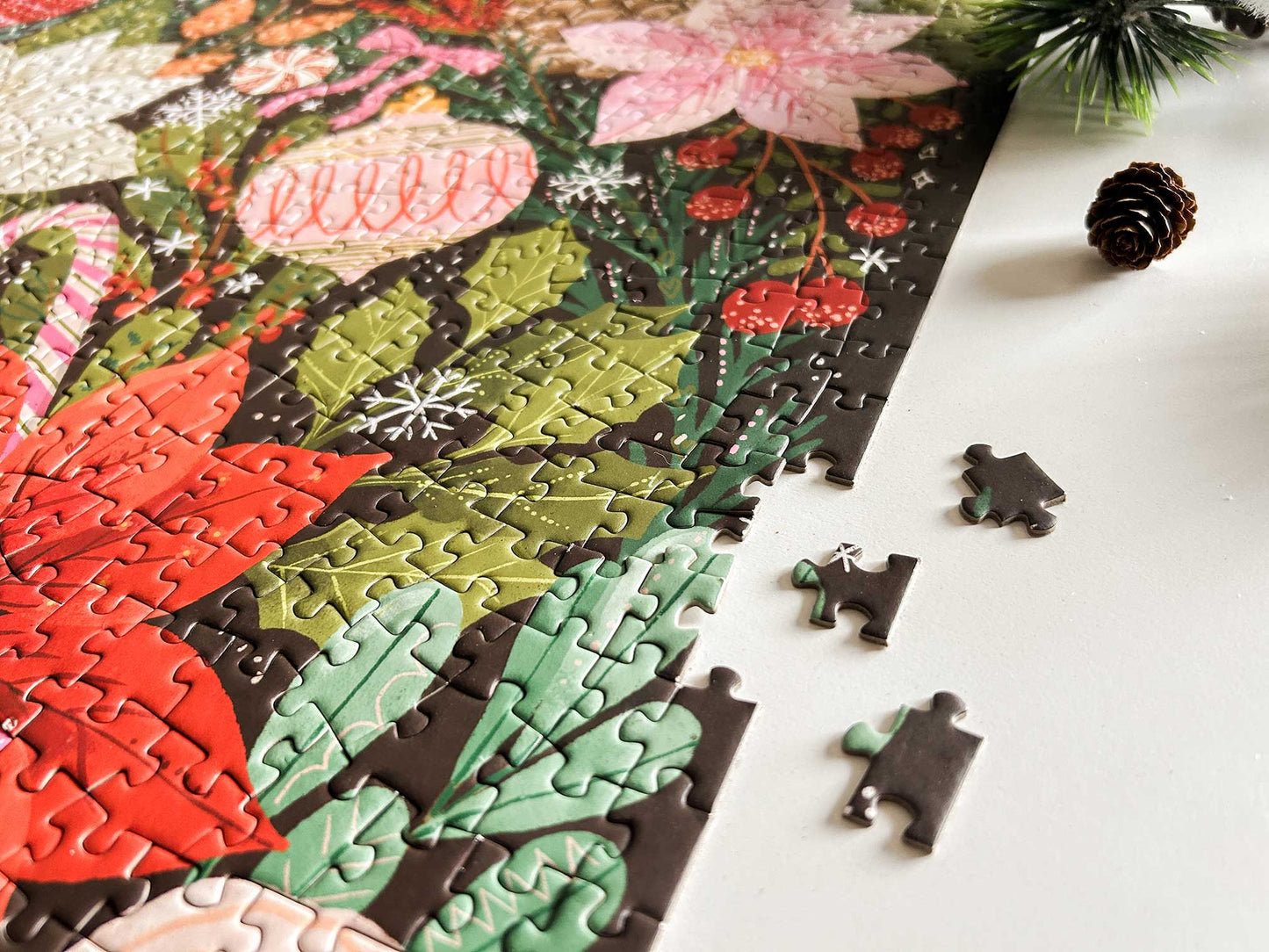 Petals and Pine 1000 Pc Puzzle