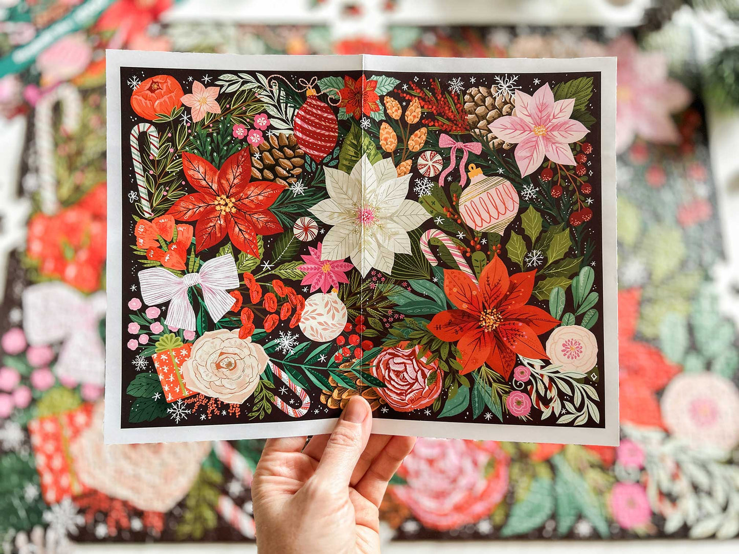Petals and Pine 1000 Pc Puzzle