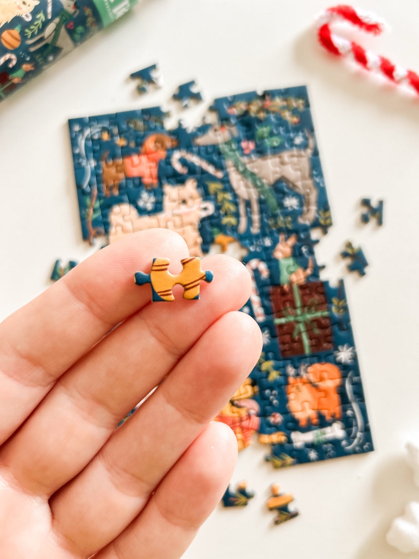 Merry Woofmas 150 Pc Mini Puzzle