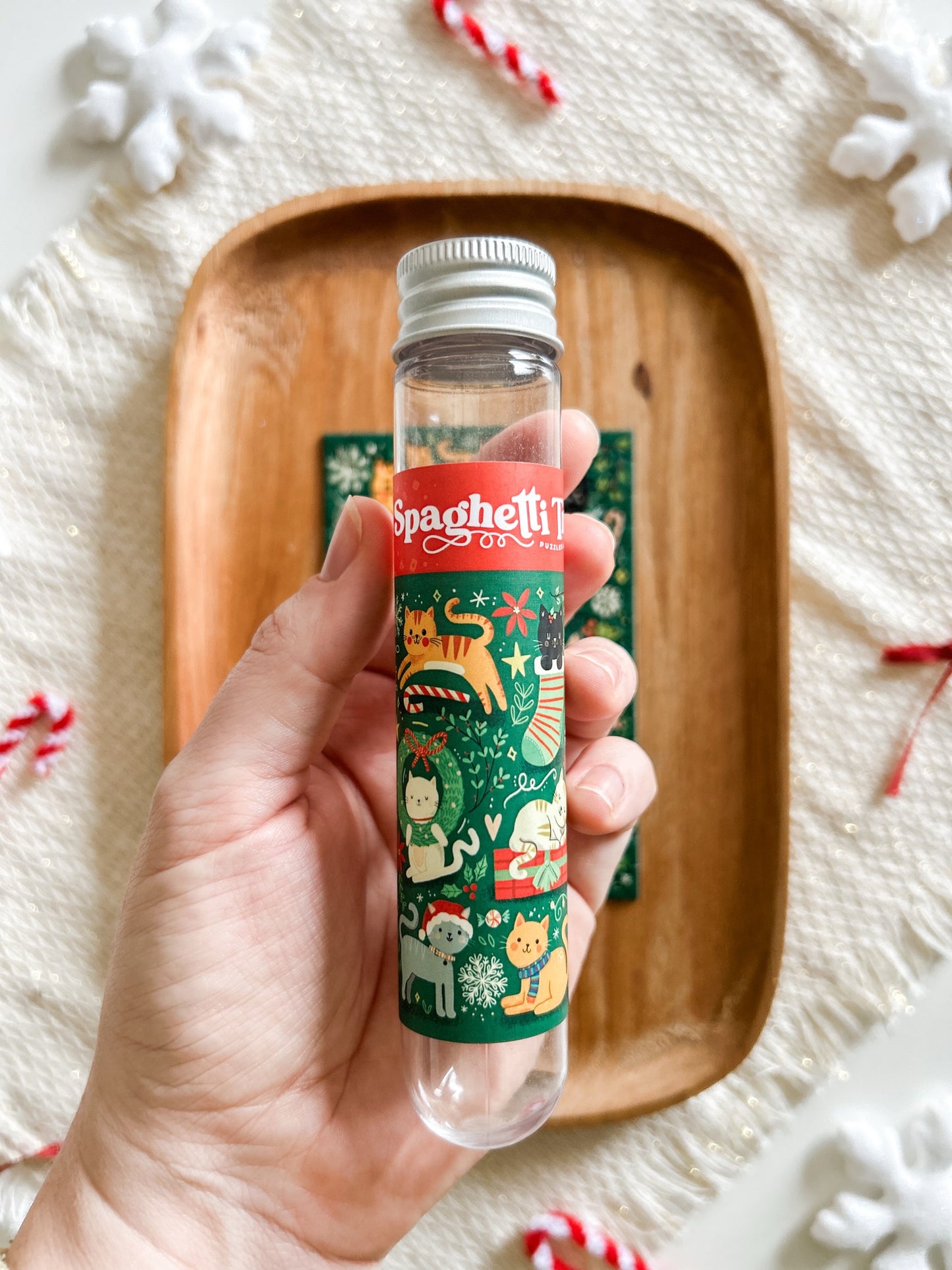 Meowy Christmas 150 Pc Mini Puzzle