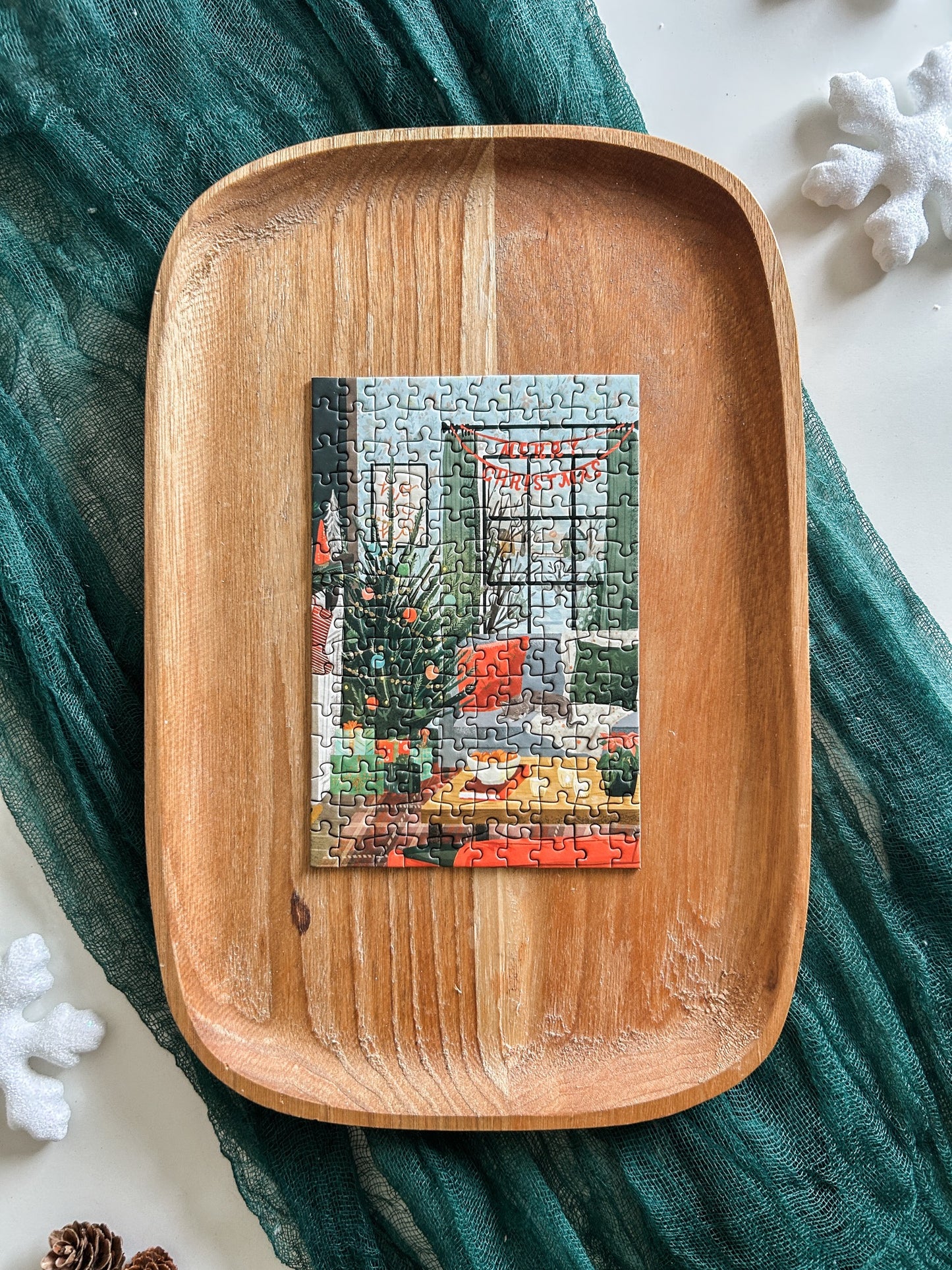 Cozy Christmas 150 Pc Mini Puzzle