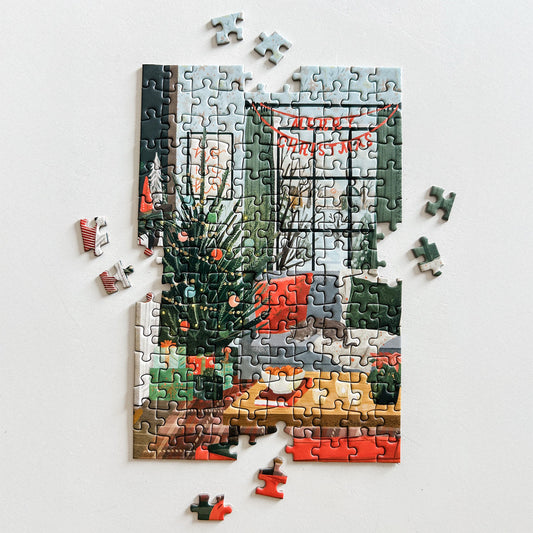 Cozy Christmas 150 Pc Mini Puzzle
