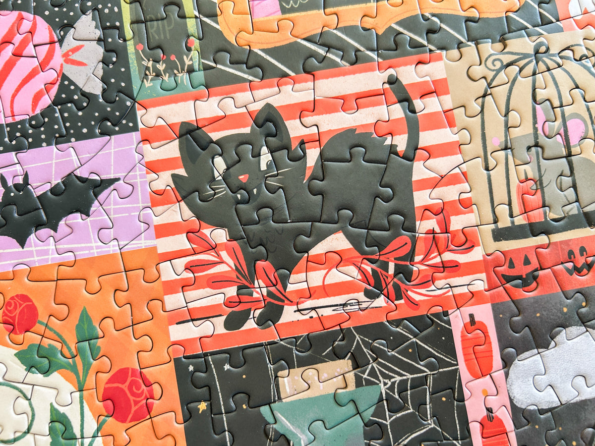Happy Halloween 1000 Pc Puzzle *DAMAGED BOX*