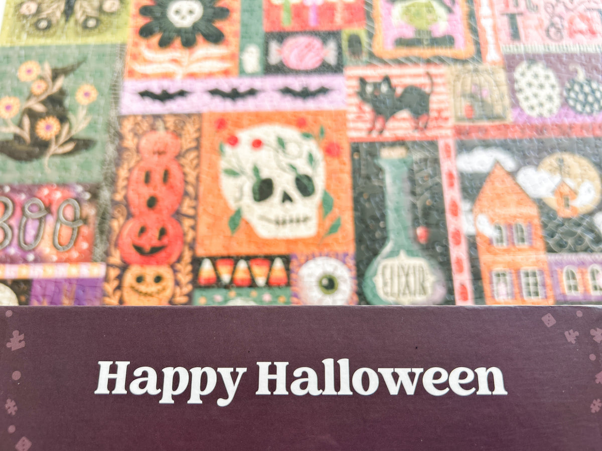 Happy Halloween 1000 Pc Puzzle *DAMAGED BOX*