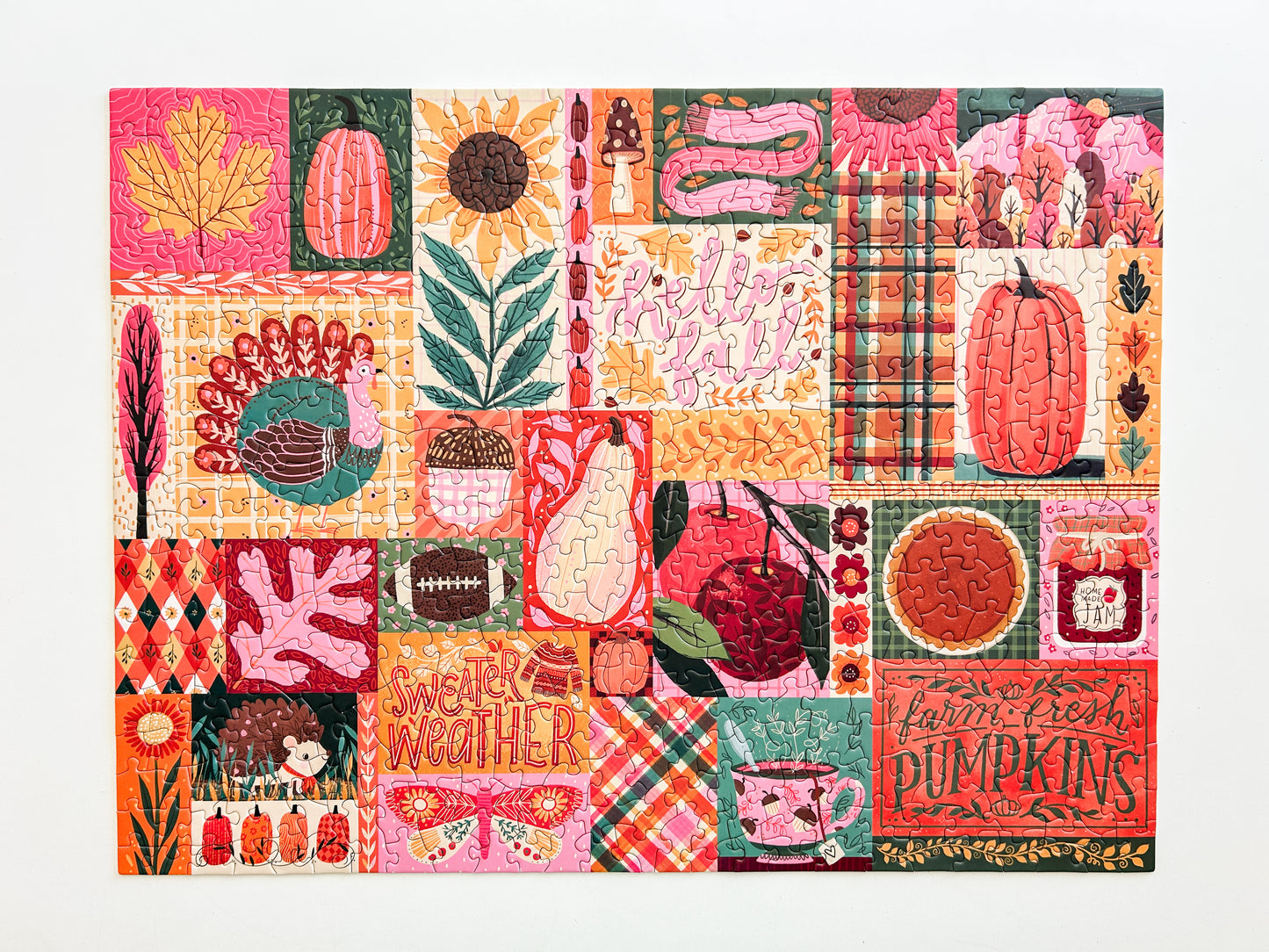 Sweater Weather 500 Piece Fall Puzzle *DAMAGED BOX*