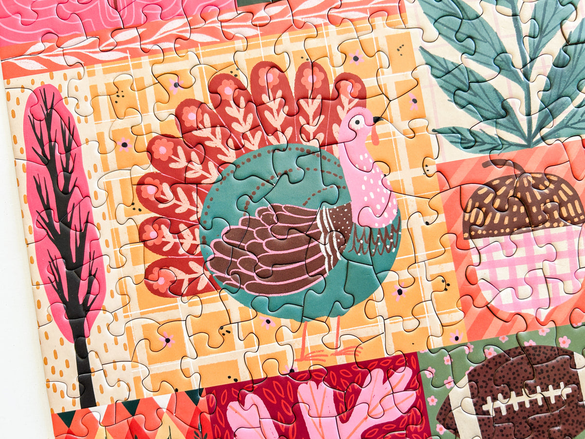 Sweater Weather 500 Piece Fall Puzzle *DAMAGED BOX*