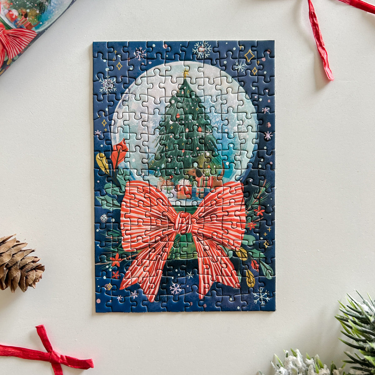 Tied Up with a Bow 150 Pc Mini Puzzle