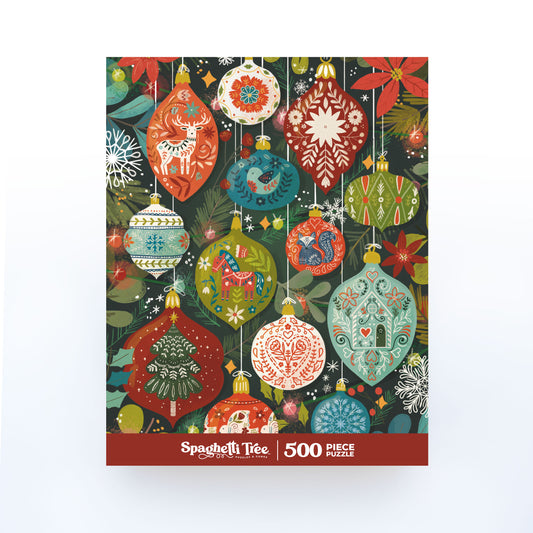Yuletide Gleam 500 Pc Puzzle