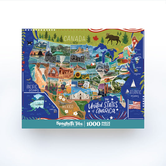 Nifty Fifty 1000 Pc Puzzle - Back Order