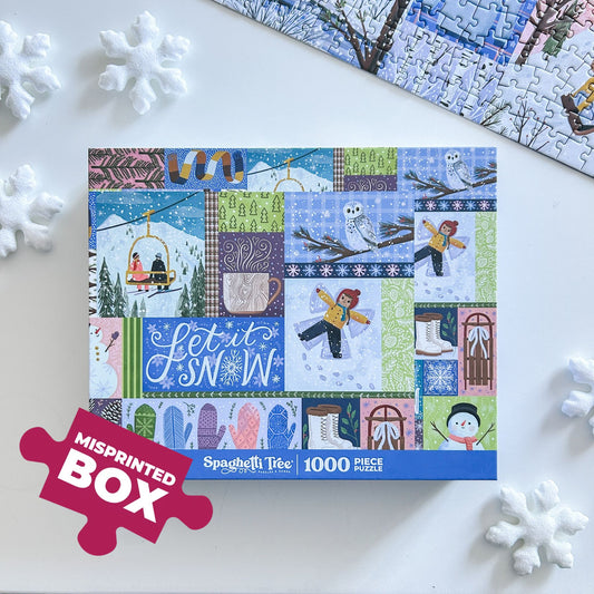 Winter Wonderland 1000 Pc Puzzle *BOX MISPRINT*