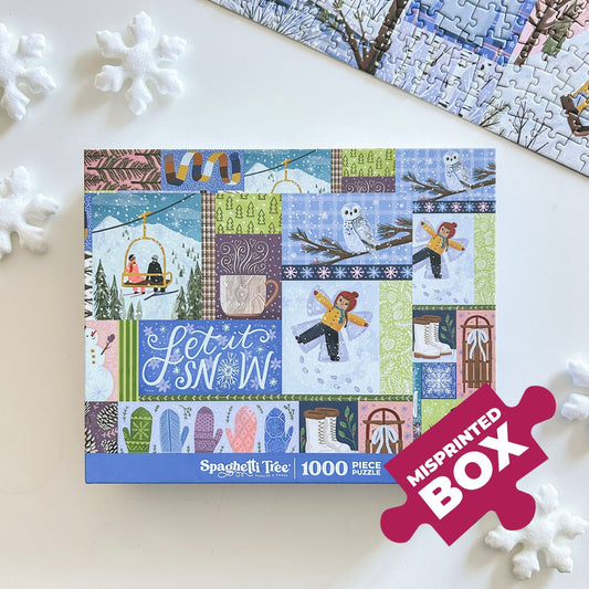 Winter Wonderland 1000 Pc Puzzle *BOX MISPRINT*