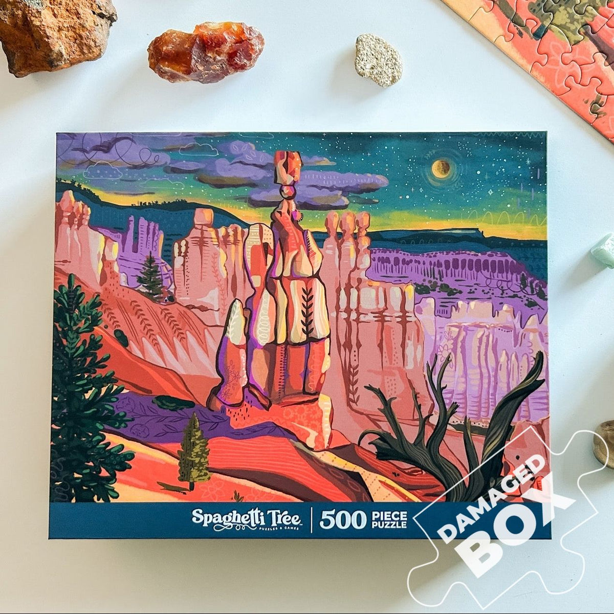 Bryce at Night 500 Pc Puzzle *DAMAGED*