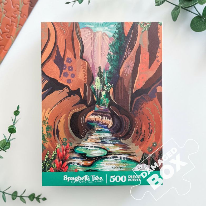 Zion Wilderness 500 Piece Puzzle *DAMAGED BOX*