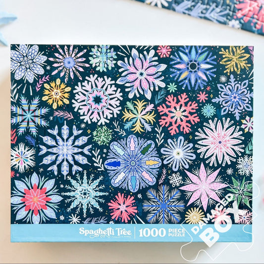 Kaleido•snow 1000 Pc Puzzle *DAMAGED BOX*