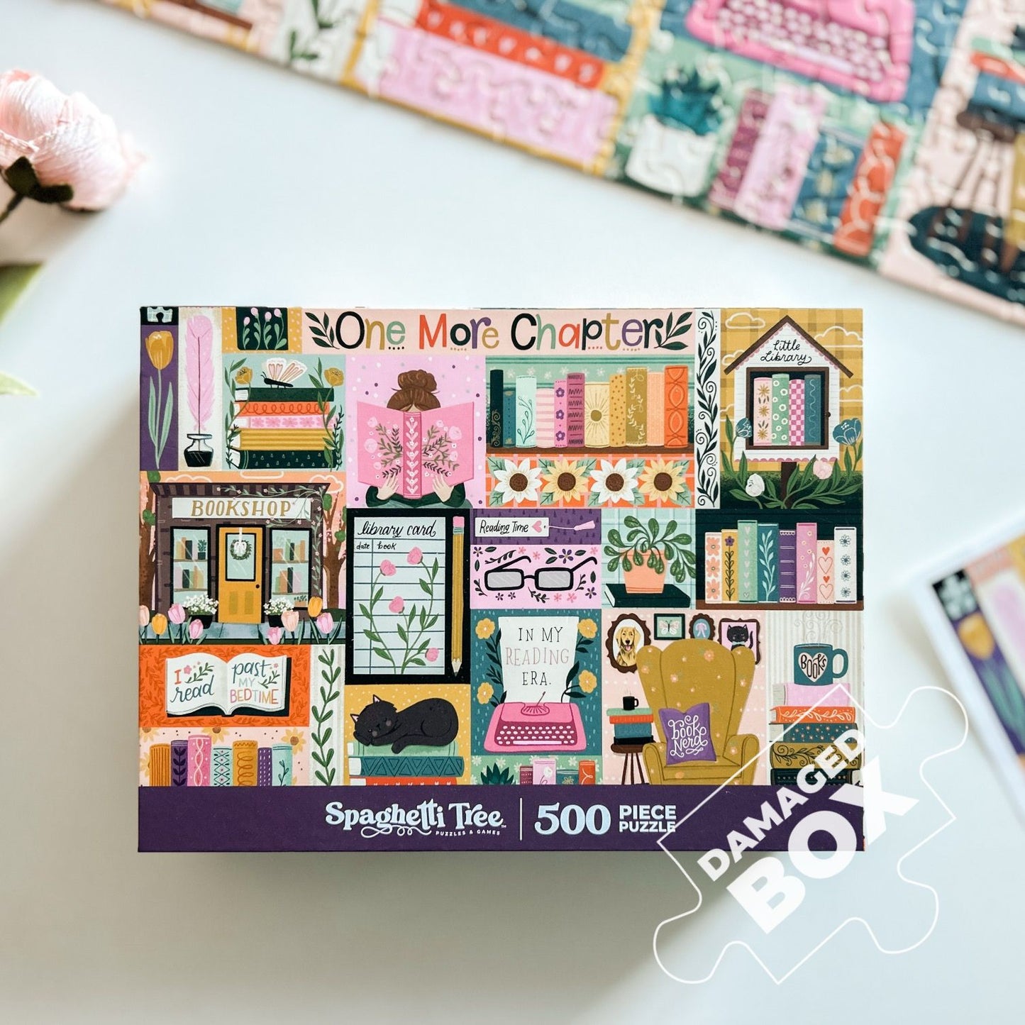 One More Chapter 500 Pc Puzzle *DAMAGED BOX*