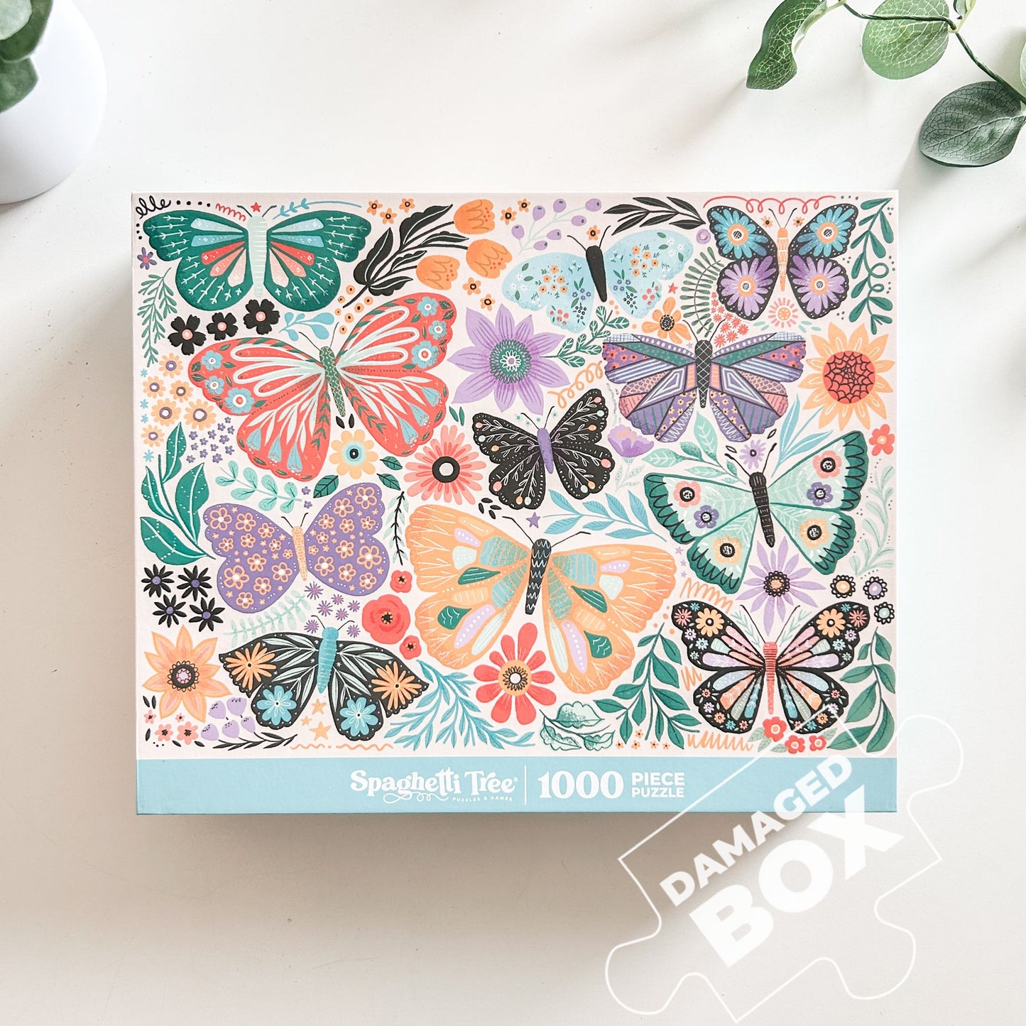 Butterfly Bouquet 1000 Pc Puzzle *DAMAGED BOX*