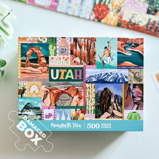 Iconic Utah 500 Pc Puzzle *DAMAGED BOX*