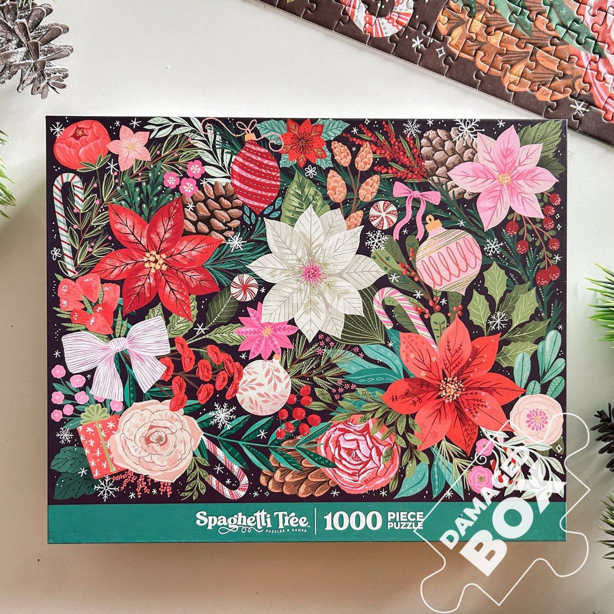 Petals and Pine 1000 Pc Puzzle *DAMAGED BOX*